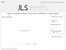 Tablet Screenshot of jlstransactions.com